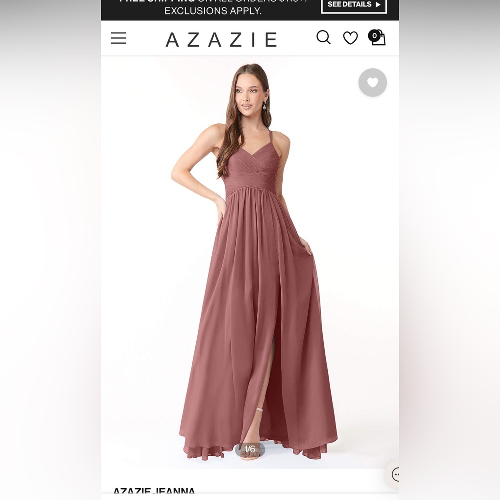 Azazie bridesmaids dress